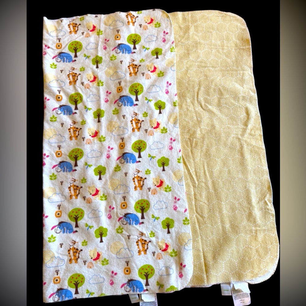 Bundle of 2 Winnie the Pooh Swaddle Blankets